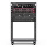 Digitus DN-48001 stativ 16U Fritstående reol Sort
