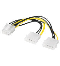 Goobay CAK S-15 2x 5.25 > 8 pin PCI-Expr