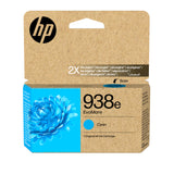 HP Original 938e EvoMore blækpatron, cyan