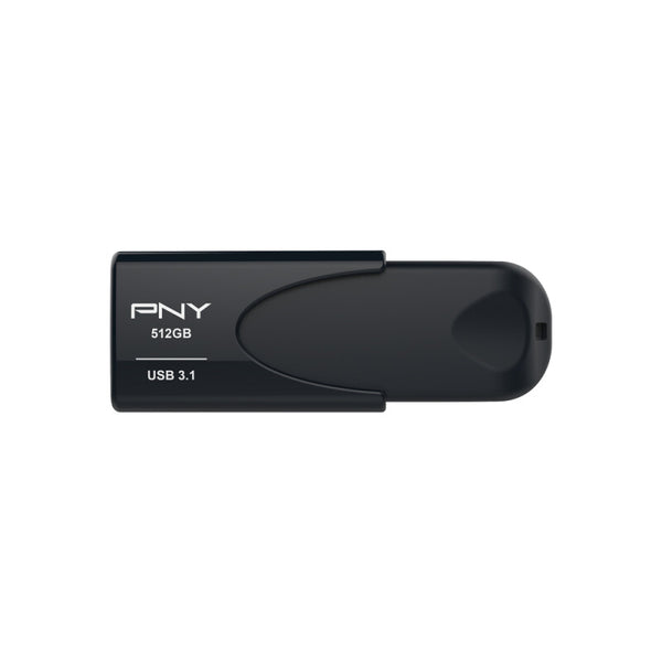 PNY Attache 4 USB-nøgle 512 GB USB Type-A 3.2 Gen 1 (3.1 Gen 1) Sort