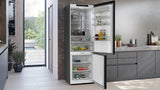 Siemens iQ500 KG49N4XAF køle-/fryseskab Fritstående 440 L Sort