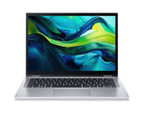 Acer Aspire Go Spin 14 AGSP14-31PT-325W Intel Core 3 N355 Hybrid (2-i-1) 35,6 cm (14") Berøringsskærm WUXGA 8 GB LPDDR5-SDRAM 512 GB SSD Wi-Fi 6 (802.11ax) Windows 11 Home Sølv