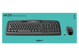 Logitech Wireless Combo MK330 tastatur Mus inkluderet Kontor USB QWERTY US International Sort