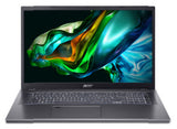 Acer Aspire 17 A17-51GM-51RA Intel® Core™ i5 120U Laptop 43,9 cm (17.3") Fuld HD 16 GB DDR4-SDRAM 512 GB SSD NVIDIA GeForce RTX 2050 Wi-Fi 6E (802.11ax) Windows 11 Pro Tysk Grå