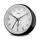 Mebus 25806 vækkeur Quartz alarmur Sort, Hvid
