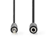 Nedis CAGL22050BK50 lydkabel 5 m 3.5mm Sort