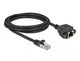 DeLOCK 87002 netværkskabel Sort 3 m Cat6a S/FTP (S-STP)