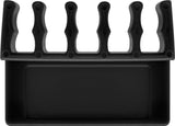 Goobay 70433 kabelorganisator Skrivebord Kabelholder Sort 2 stk