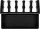 Goobay 70433 kabelorganisator Skrivebord Kabelholder Sort 2 stk