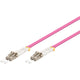 Goobay 95934 InfiniBand og fiberoptisk kabel 1 m LC Lyserød