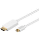 Goobay 2m Mini DisplayPort - HDMI Cable Hvid
