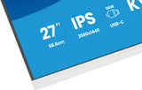 iiyama ProLite XB2797QSNP-W1 computerskærm 68,6 cm (27") 2560 x 1440 pixel Quad HD LCD Hvid