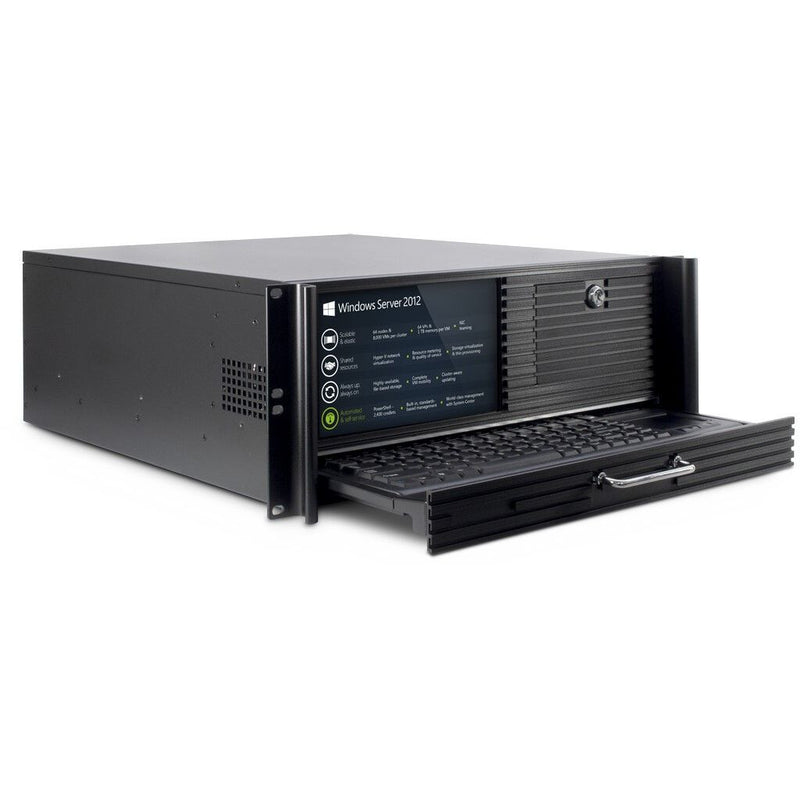 Inter-Tech 4U 4452-TFT Stativ Sort