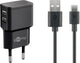Goobay 44986 oplader til mobil enhed Universel Sort Vekselstrøm Indendørs