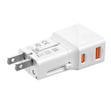 Mobile Origin TAD25-2P-WHT oplader til mobil enhed Universel Hvid Vekselstrøm, USB Hurtig opladning Indendørs