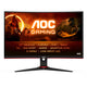 AOC G2 C27G2E/BK computerskærm 68,6 cm (27") 1920 x 1080 pixel Fuld HD Sort, Rød