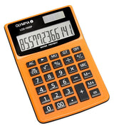 Olympia LCD 1000P regnemaskine Desktop Basis Sort, Orange