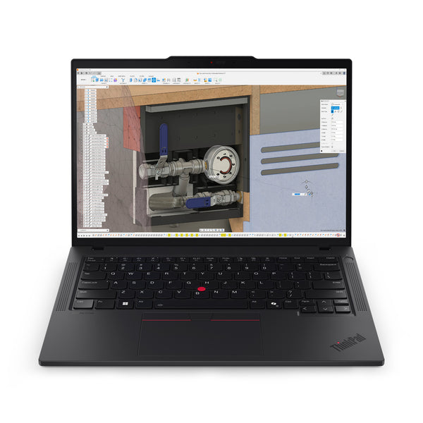 Lenovo ThinkPad P14s Gen 6 (AMD) AMD Ryzen AI 7 PRO 350 Mobil workstation 35,6 cm (14") WUXGA 48 GB DDR5-SDRAM 1 TB SSD Wi-Fi 7 (802.11be) Windows 11 Pro Tysk Sort