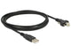 DeLOCK 2m USB 2.0 USB-kabel USB A USB B 0,48 Gbit/sek. Sort