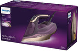Philips DST8040/30 strygejern Dampstrygejern SteamGlide Elite-strygesål 3000 W Lilla