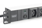 Digitus DN-95404 overspændingsbeskytter Sort 10 AC stikkontakt(er) 250 V 2 m
