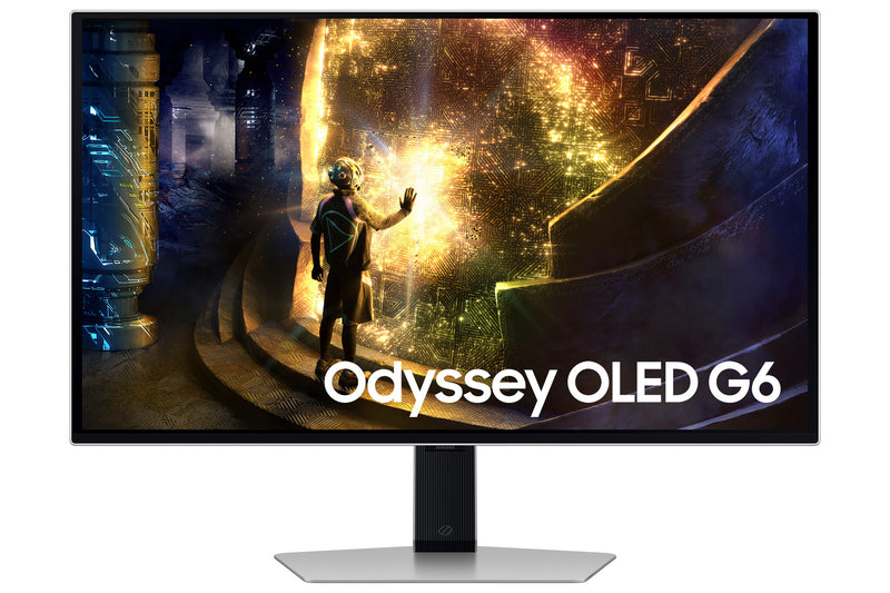 Samsung G61SD computerskærm 68,6 cm (27") 2560 x 1440 pixel Quad HD OLED Sølv