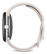 Google Pixel Watch 4 AMOLED 41 mm Digital Berøringsskærm 4G Sølv Wi-Fi GPS (satellit)
