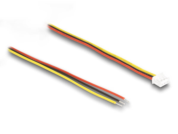 DeLOCK 96004 kabel til kamera 0,1 m Sort, Rød, Gul