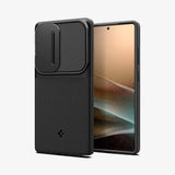 Spigen Optik Armor mobiltelefon etui 17,5 cm (6.9") Cover Sort
