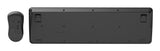 Gembird KBS-WPS-01 tastatur Mus inkluderet Kontor RF trådløst QWERTY US International Sort