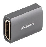 Lanberg AD-HDMI-02 kabel kønsskifter HDMI-A female 2.1 Sølv