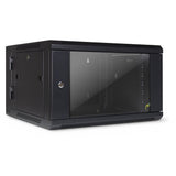 Inter-Tech SMB-6606 6U Vægmonteret stativ Sort