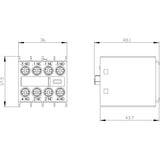 Siemens 3RH29111FA22 Sort