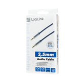 LogiLink 3.5mm - 3.5mm 0.5m lydkabel 0,5 m Blå
