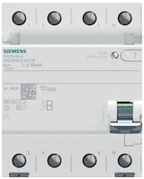 Siemens 5SV3344-4 kredsløbsafbryder 4P