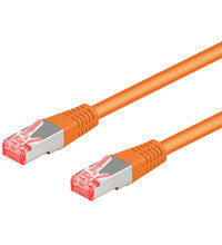 Goobay 95649 netværkskabel Orange 25 m Cat6