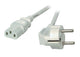 EFB Elektronik EK501.3V2 el-ledning Grå 3 m CEE7/7 IEC C13