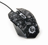 Gembird -6B-GRAFIX-01 mus Kontor Højre hånd USB Type-A Optisk 3600 dpi
