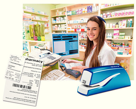Leitz NeXXt Elektrisk hæftemaskine WOW, kontaktløs, 10 ark