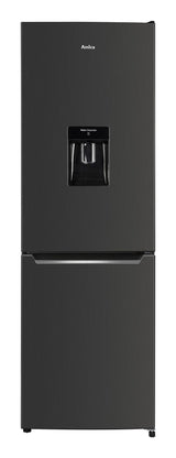 Amica FK299.2FI (E) Fritstående 250 L Sort, Rustfrit stål