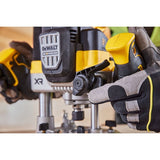 DeWALT DCW620NT-XJ router og overfræser Sort, Gul 23000 rpm