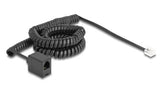 DeLOCK 90233 telefonkabel 5 m Sort