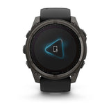 Garmin fenix 8 3,56 cm (1.4") 51 mm Digital 280 x 280 pixel Berøringsskærm Titanium Wi-Fi GPS (satellit)