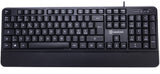 Voxicon DK-201W tastatur Kontor USB QWERTY Nordisk Sort