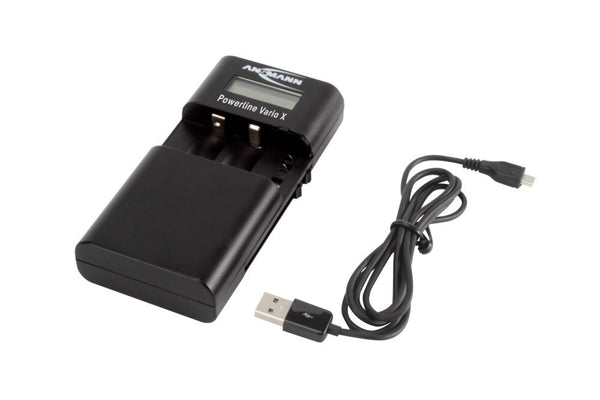 Ansmann Powerline Vario X batterioplader USB