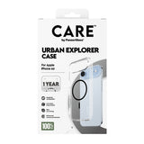 PanzerGlass CARE™ by ® Urban Explorer Case Transparent m. Sort MagSafe iPhone Air