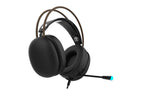 Inca IGK-X8S hovedtelefoner/headset Ledningsført Spil Sort