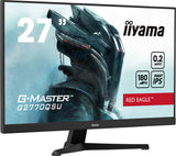 iiyama G-MASTER G2770QSU-B6 computerskærm 68,6 cm (27") 2560 x 1440 pixel Wide Quad HD LED Sort