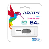 ADATA UV220 USB-nøgle 64 GB USB Type-A 2.0 Grå, Hvid