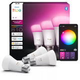 Philips Hue White and Color ambiance A60 - E27 pære - 810 - 3-pak